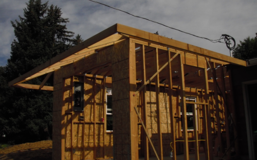 The framework was built